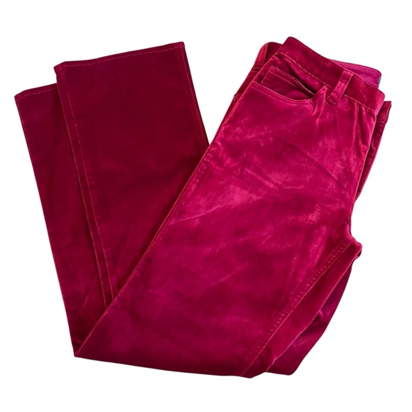 Gap Red Velvet Boot Cut Stretch Jeans, 8R - Picture 5 of 9